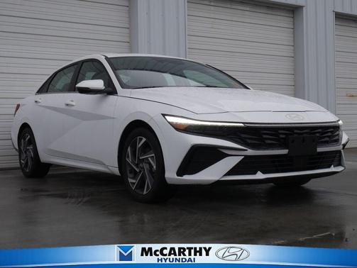 Serenity White 2025 Hyundai ELANTRA HEV Limited