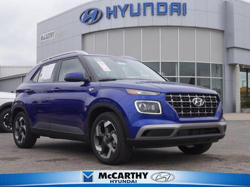 Intense Blue 2025 Hyundai VENUE Limited