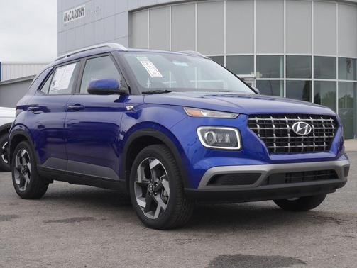 Intense Blue 2025 Hyundai VENUE Limited