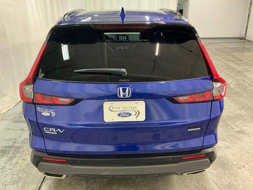 Canyon River Blue Metallic 2023 Honda CR-V Hybrid Sport Touring AWD
