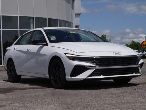 Serenity White Pearl 2026 Hyundai ELANTRA Sport