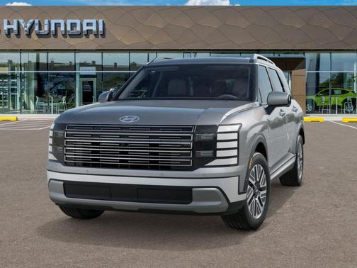 Typhoon Silver Metallic 2026 Hyundai Palisade Hybrid SEL Premium 7P