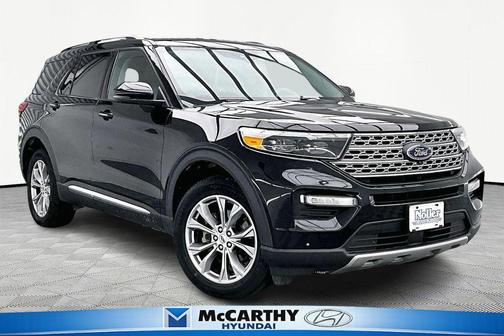 AGATE BLACK METALLIC 2022 Ford Explorer Limited