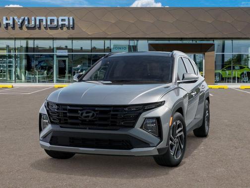 Shimmering Silver 2026 Hyundai TUCSON Hybrid Limited