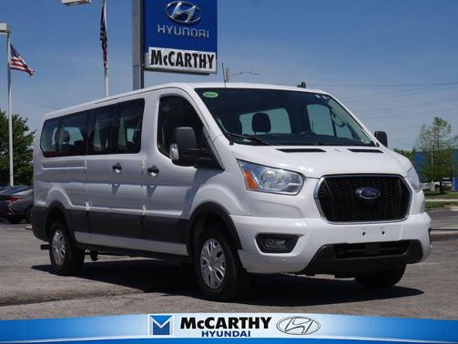 OXFORD WHITE 2021 Ford Transit-350 XLT