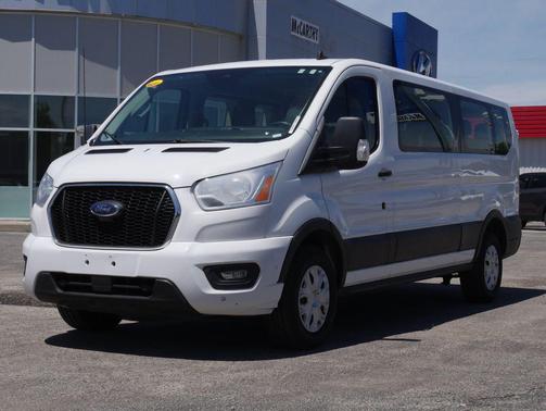 OXFORD WHITE 2021 Ford Transit-350 XLT