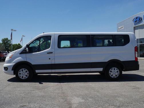 OXFORD WHITE 2021 Ford Transit-350 XLT