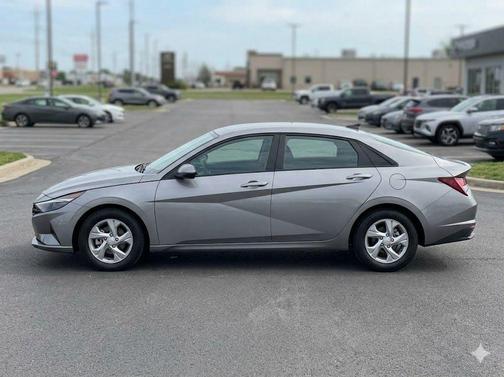 Portofino Gray 2021 Hyundai ELANTRA SEL