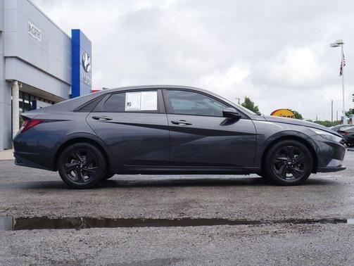 Portofino Gray 2021 Hyundai ELANTRA SEL