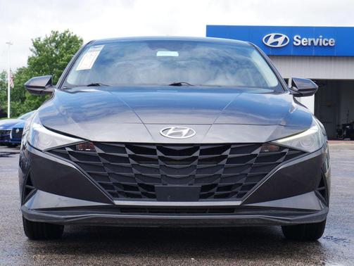 Portofino Gray 2021 Hyundai ELANTRA SEL