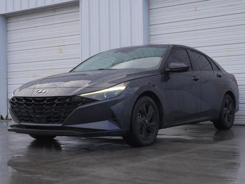 Portofino Gray 2021 Hyundai ELANTRA SEL