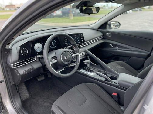 Portofino Gray 2021 Hyundai ELANTRA SEL