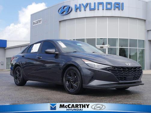 Portofino Gray 2021 Hyundai ELANTRA SEL