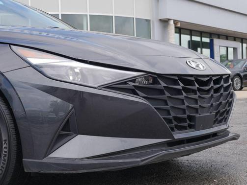 Portofino Gray 2021 Hyundai ELANTRA SEL