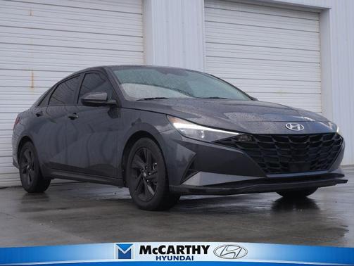 Portofino Gray 2021 Hyundai ELANTRA SEL