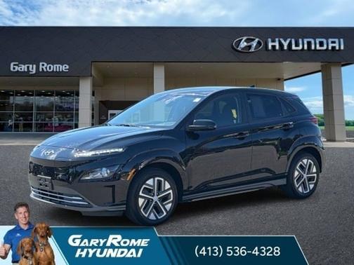 Black 2023 Hyundai KONA EV SE