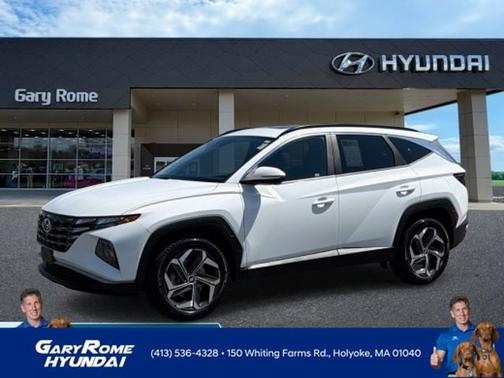 White 2023 Hyundai TUCSON SEL