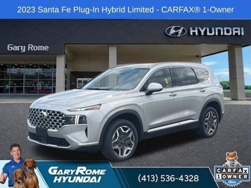 Silver 2023 Hyundai Santa Fe Plug-In Hybrid Limited