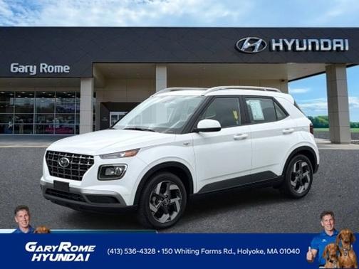 White 2023 Hyundai VENUE SEL