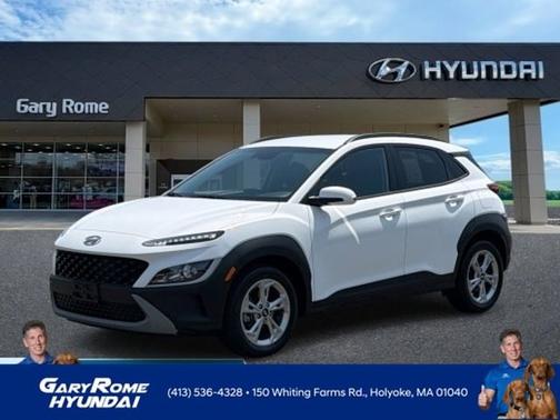 White 2023 Hyundai KONA SEL