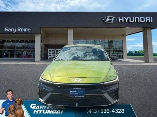 Green 2024 Hyundai ELANTRA N Line