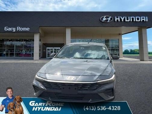 Gray 2025 Hyundai ELANTRA SEL Sport