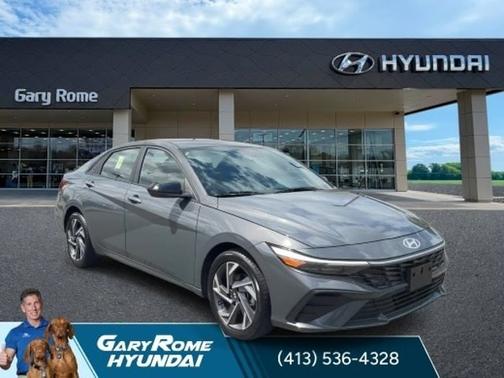 Gray 2025 Hyundai ELANTRA SEL Sport