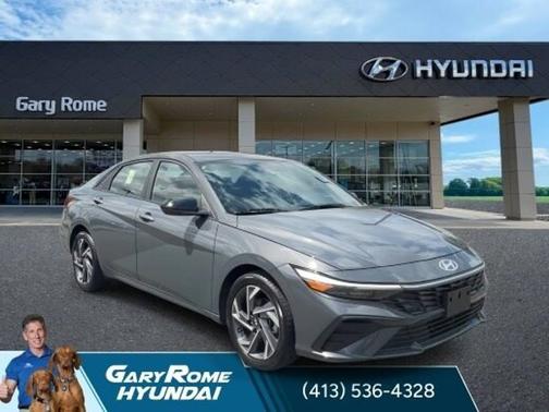 Gray 2025 Hyundai ELANTRA SEL Sport
