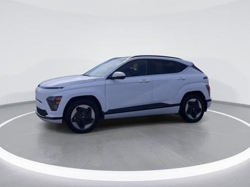White 2024 Hyundai KONA EV Limited