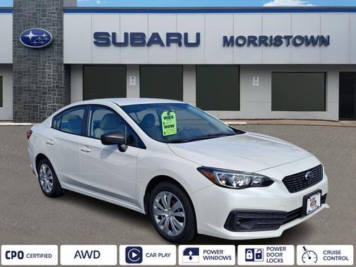 Crystal White Pearl 2023 Subaru Impreza Base