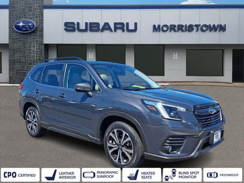 Gray Metallic 2023 Subaru Forester Limited