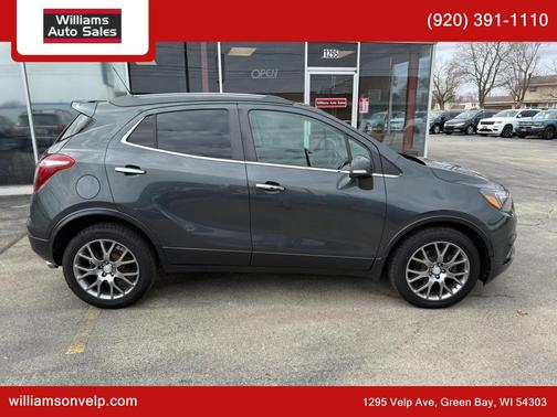 Graphite Gray Metallic 2017 Buick Encore Sport Touring