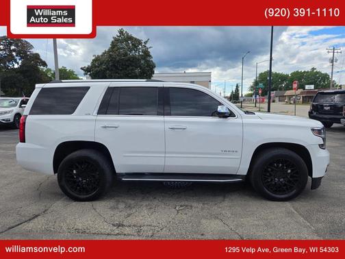 Summit White 2015 Chevrolet Tahoe LTZ
