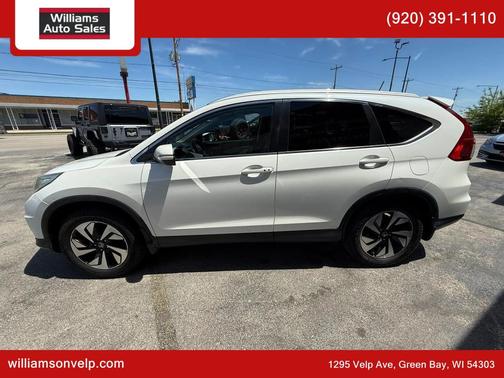 White Diamond Pearl 2016 Honda CR-V Touring