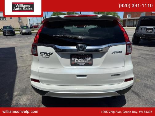 White Diamond Pearl 2016 Honda CR-V Touring