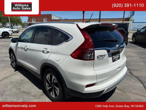 White Diamond Pearl 2016 Honda CR-V Touring