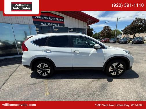 White Diamond Pearl 2016 Honda CR-V Touring