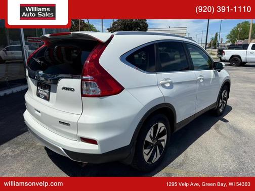 White Diamond Pearl 2016 Honda CR-V Touring