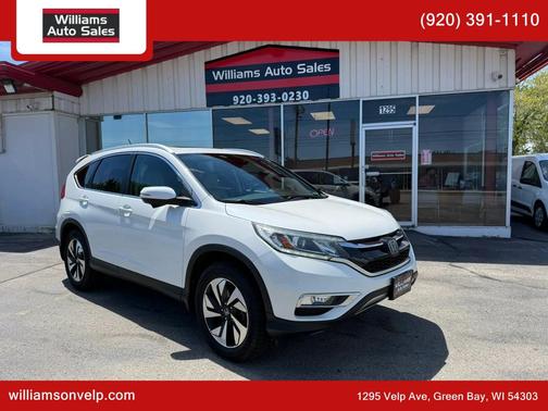 White Diamond Pearl 2016 Honda CR-V Touring