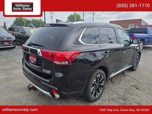 Ruby Black Pearl 2018 Mitsubishi Outlander PHEV SEL