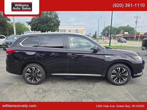 Ruby Black Pearl 2018 Mitsubishi Outlander PHEV SEL