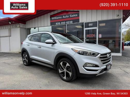 Molten Silver 2017 Hyundai TUCSON Limited