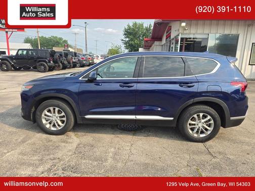 Stormy Blue 2020 Hyundai SANTA FE 2.4 SEL