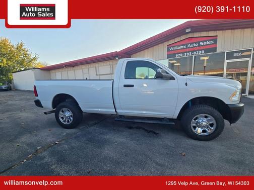 Bright White Clearcoat 2018 RAM 3500 Tradesman