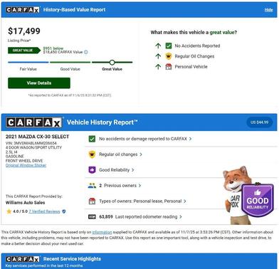 2021 Mazda CX-30 Select