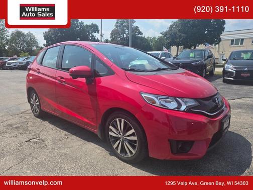 Milano Red 2015 Honda Fit EX
