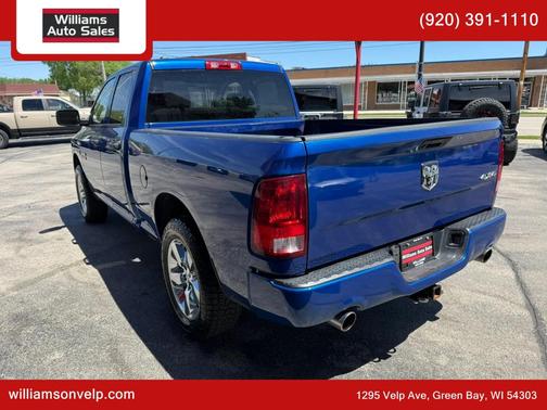 Blue 2018 RAM 1500 Express