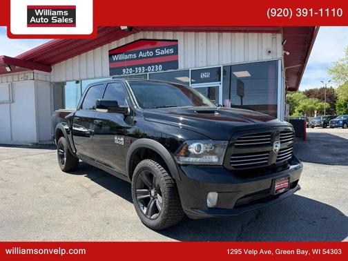 Black Clearcoat 2013 RAM 1500 Sport