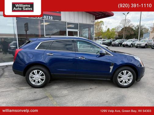 Xenon Blue 2012 Cadillac SRX Luxury Collection