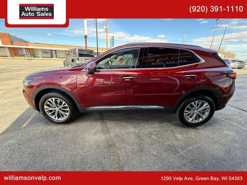 Cinnabar Metallic 2022 Buick Envision Preferred